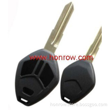Mitsubishi 3+1 button remote key blank with light button (No Logo)/car key shell